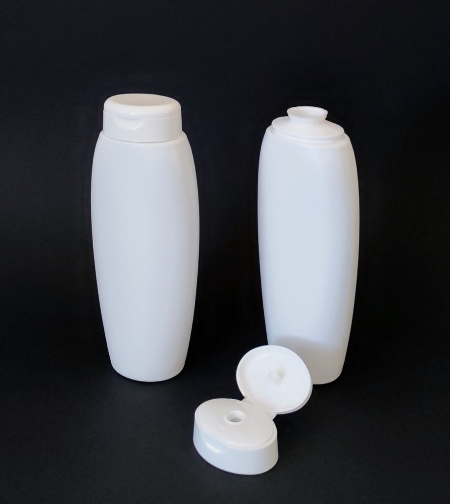 Kozmetikai fehér flakon 250 ml
